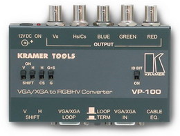 Купить Преобразователи типов сигналов KRAMER VP-100